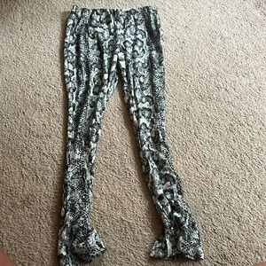 Snakeskin Stretchy Pants